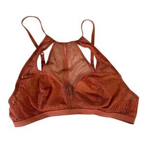 Victoria’s Secret Very Sexy Lace Bralette in Rust Orange - Size S